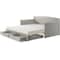 Alaterre Furniture Harmony Daybed with King Conversion, Dove Gray AJHO1180 - alternate 5